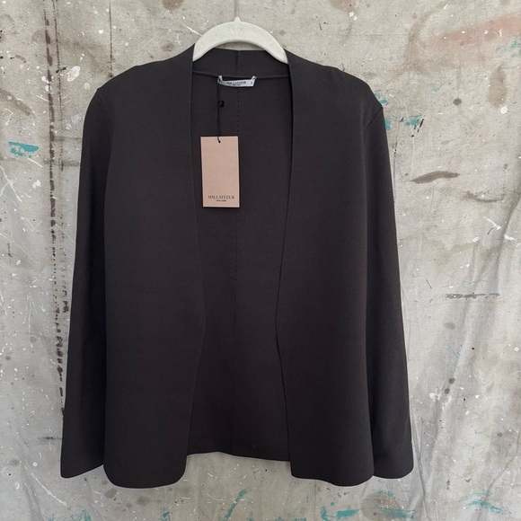 MM LaFleur the Woolf 3.0 Jardigan, Charcoal - Picture 2 of 4